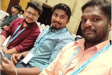 Thangavel Ellappan Office Team Selfie