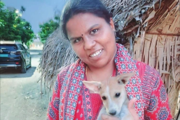 Uma Maheswari Chandrabose With Nature