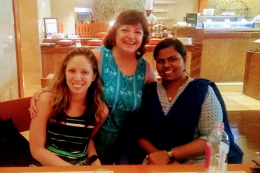 Uma Maheswari Chandrabose With Syncfusion Head Members