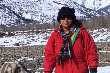 Usha Clementine Henry in trip