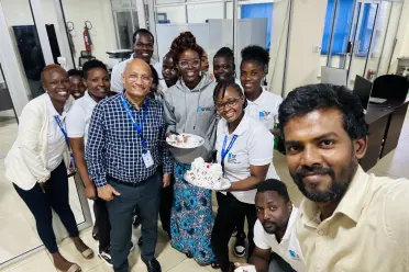 Vellur Pandian Kaliappan Team at Kenya
