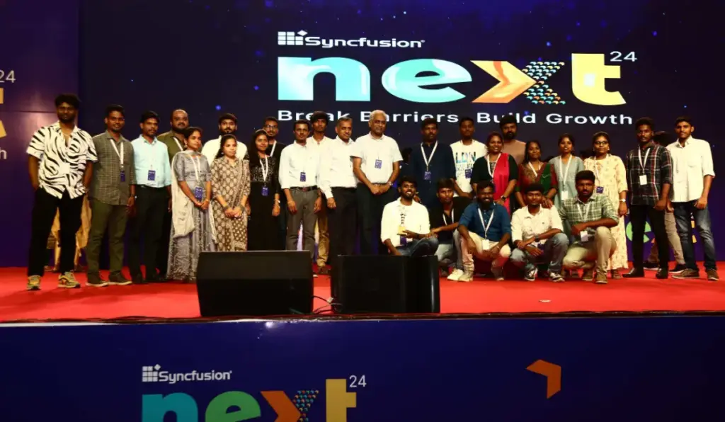 Vellur Pandian Kaliappan Team at NEXT Event