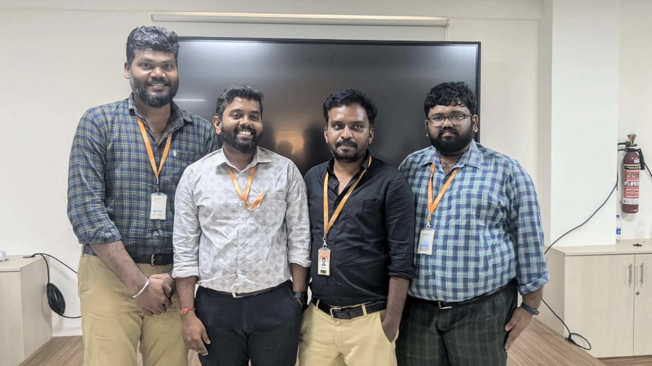 Venkataprasad Subramani with Colleagues
