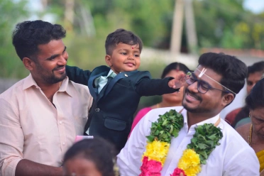Vijayakumar Mariappan with family celebration