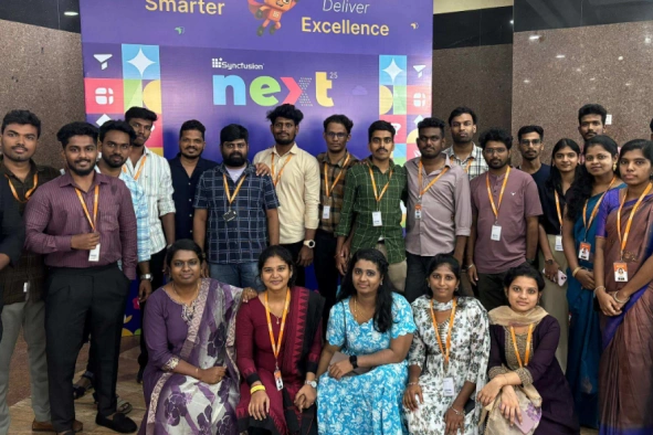 Vijayakumar with his overall team mates in next event