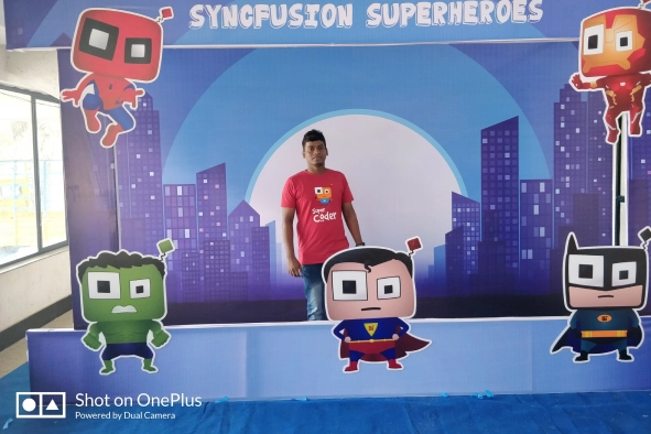 Vijayaraj Angappan At Syncfusion Superheroes