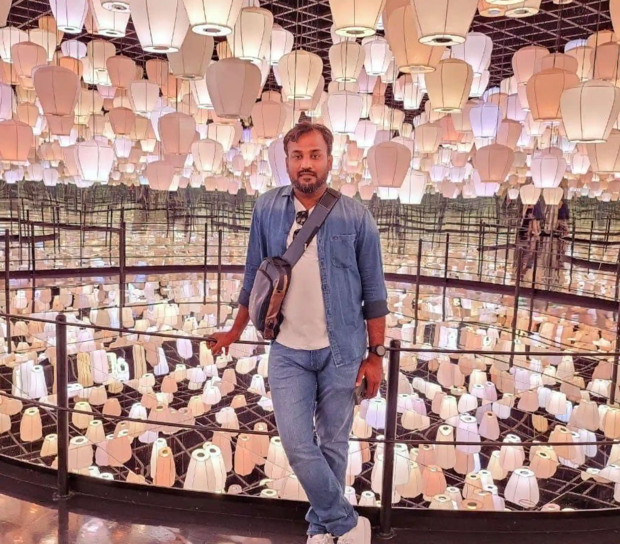 Vikas Sekar at Mall