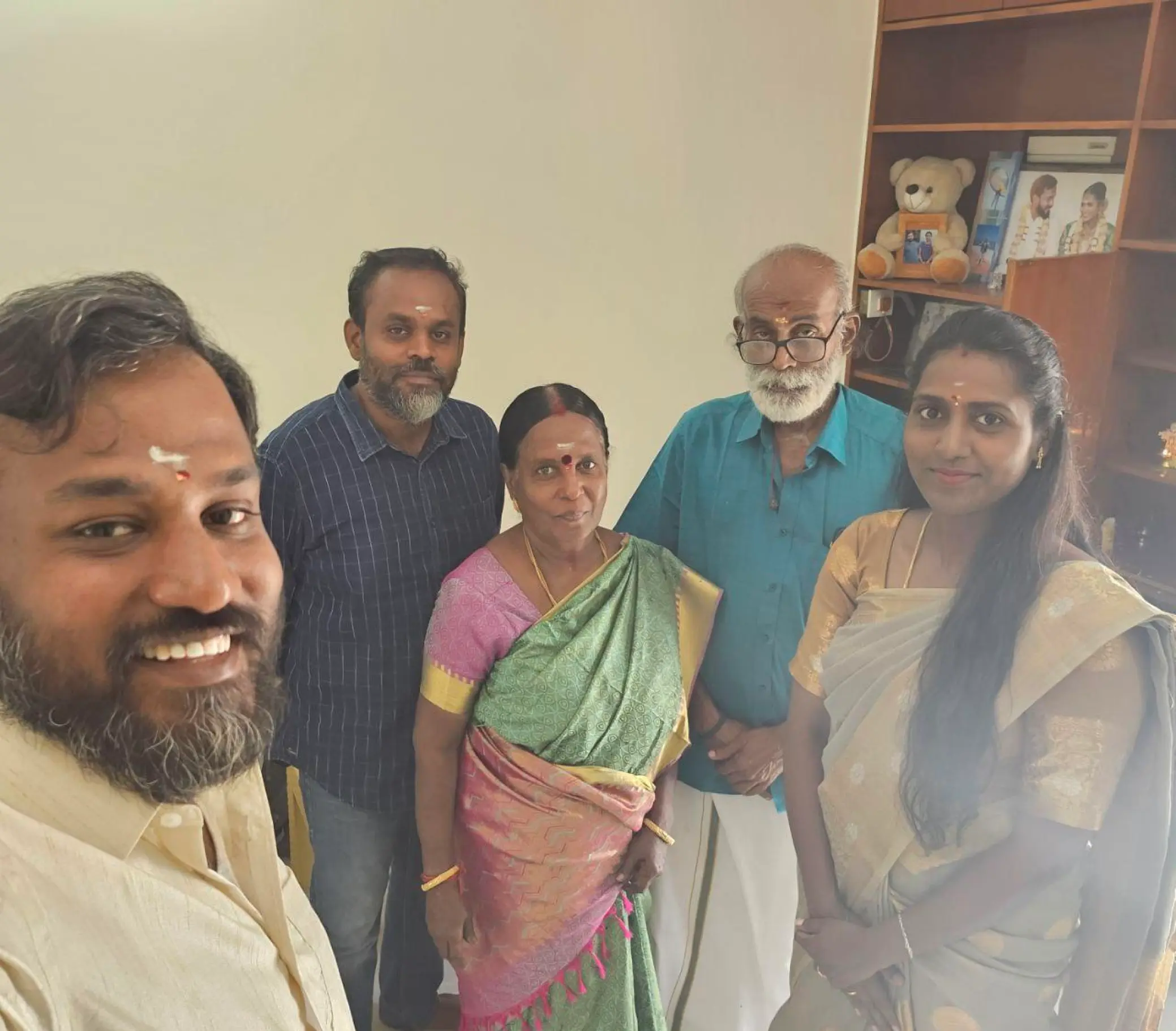 Vikas Sekar with Family