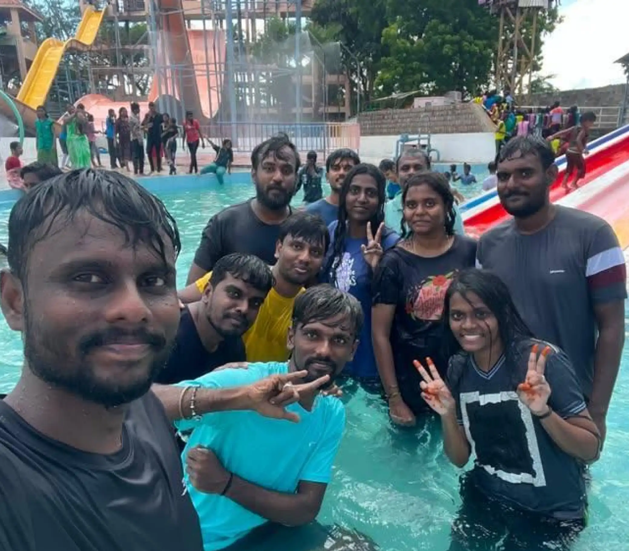 Vikas Sekar with Friends