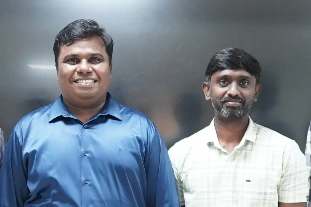Vinothkumar E With Office Mate