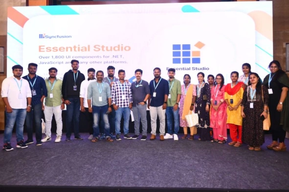 Vivek Sankar With Essential Studio Team