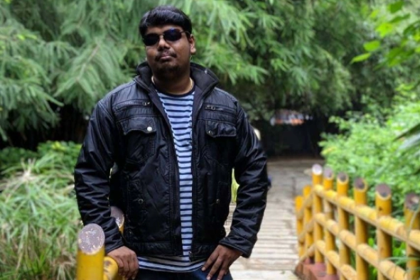 Vivek Sankar With Nature