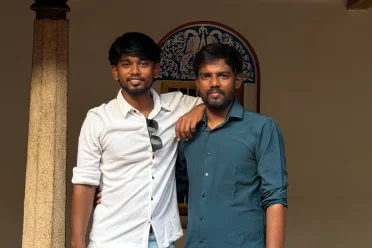 Vellur Pandian with friend