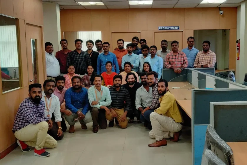 Arulraj Aboorvasamy Team Photo