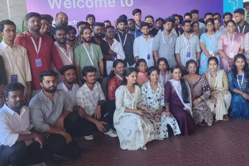 Balaji Sekar with team in next event