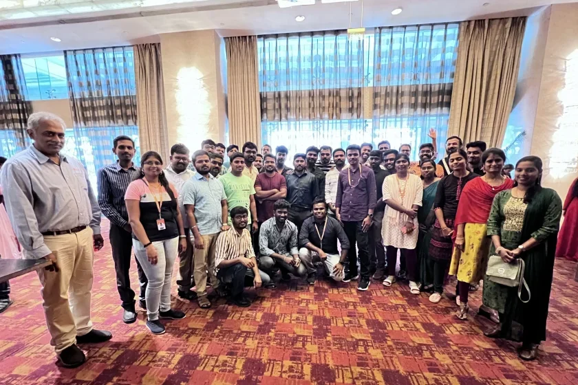 Suresh Ram Chandrasekaran With Colleagues At Meetup
