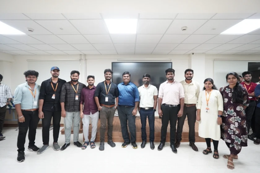 Vinothkumar E With Product Development Team
