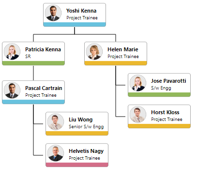 Organogram Chart Template