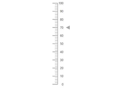 Thermometer Gauge Chart