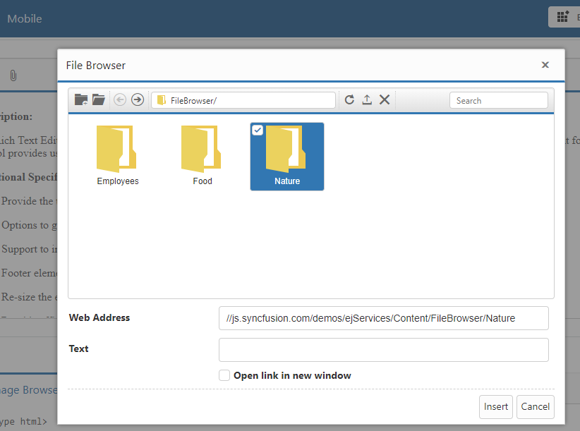 jQuery Rich Text Editor | WYSIWYG HTML Editor | Syncfusion
