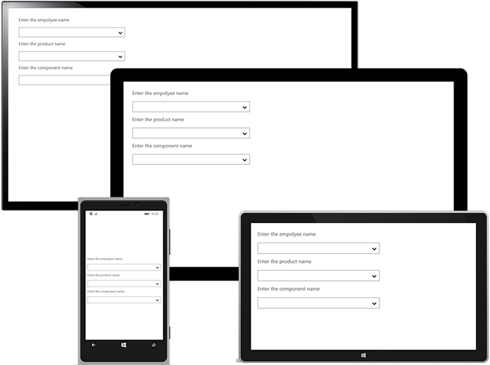 ComboBox control with editable TextBox