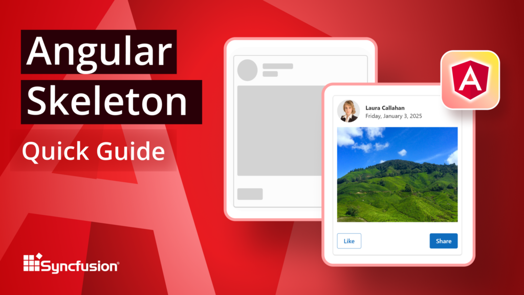 Angular | Self-Guided Essential Studio® Quick Video Guide | Syncfusion®