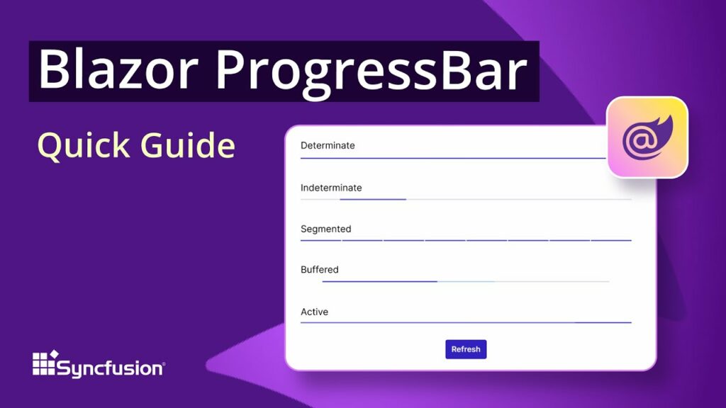 Blazor ProgressBar: The Ultimate Feature Walkthrough
