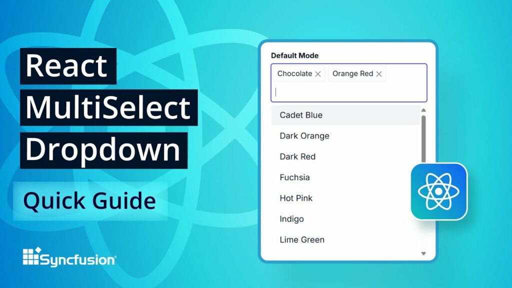 React MultiSelect Dropdown: The Ultimate Feature Walkthrough