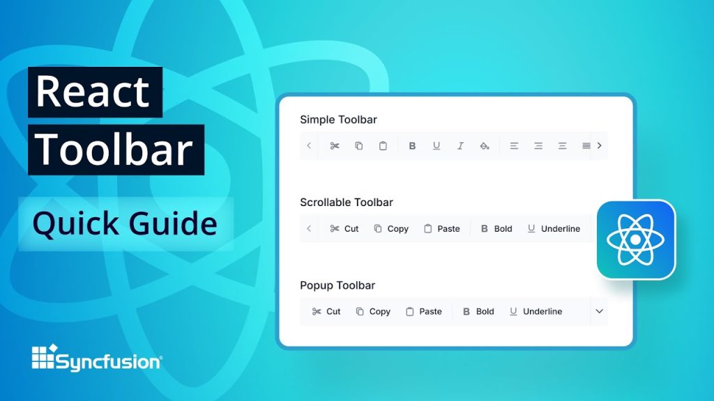 React Toolbar: The Ultimate Feature Walkthrough