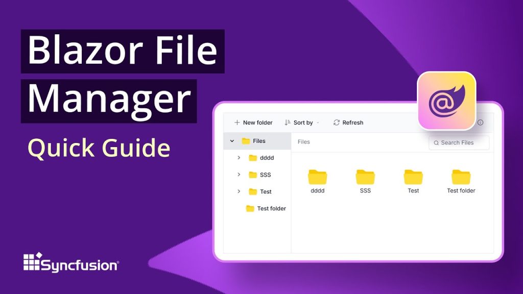 Blazor File Manager: The Ultimate Feature Walkthrough