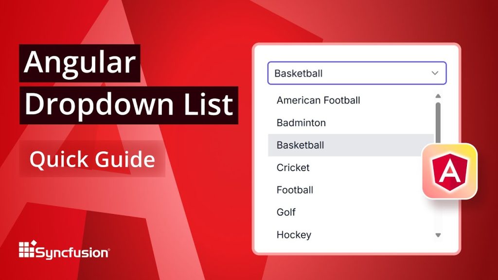 Angular Dropdown List: The Ultimate Feature Walkthrough