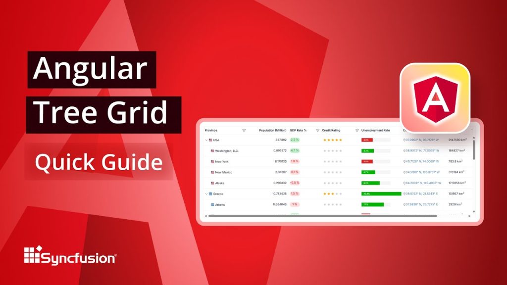 Angular Tree Grid: The Ultimate Feature Walkthrough