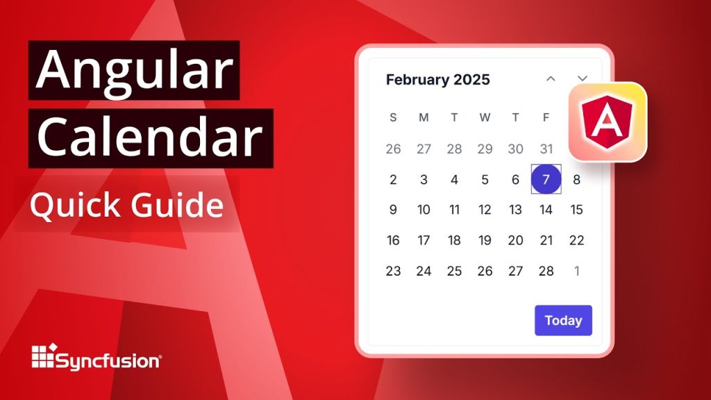 Angular Calendar: The Ultimate Feature Walkthrough