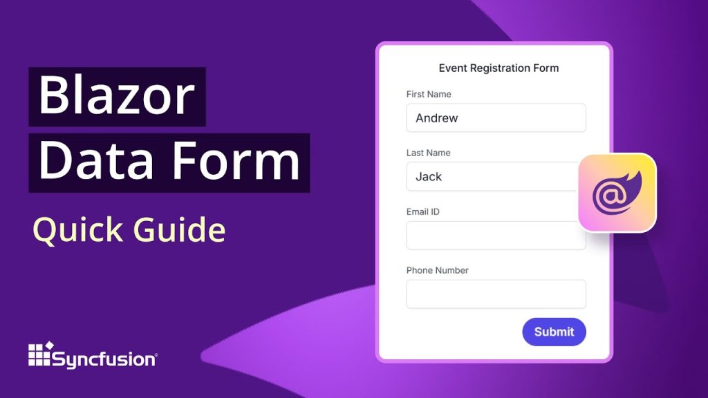Blazor Data Form: The Ultimate Feature Walkthrough