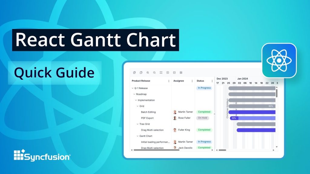 React Gantt Chart: The Ultimate Feature Walkthrough