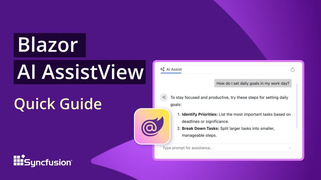 Blazor AI AssistView: The Ultimate Feature Walkthrough