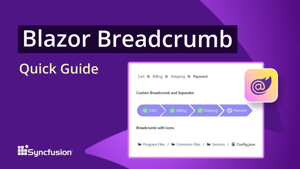 Blazor Breadcrumb: The Ultimate Feature Walkthrough