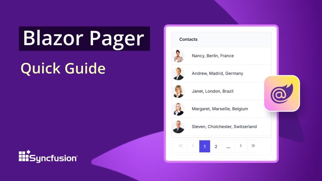 Blazor Pager: The Ultimate Feature Walkthrough