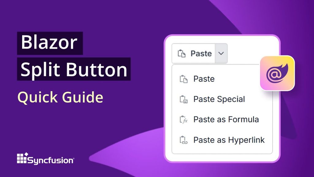 Blazor Split Button: The Ultimate Feature Walkthrough