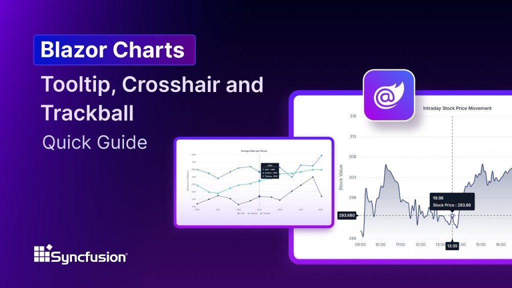 Blazor Charts: Tooltip, Crosshair and Trackball Features Walkthrough