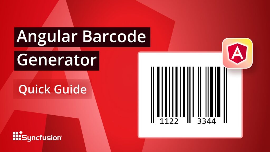 Angular Barcode Generator: The Ultimate Feature Walkthrough