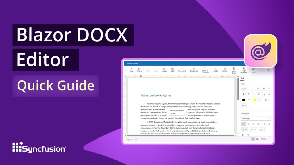 Blazor DOCX Editor: The Ultimate Feature Walkthrough
