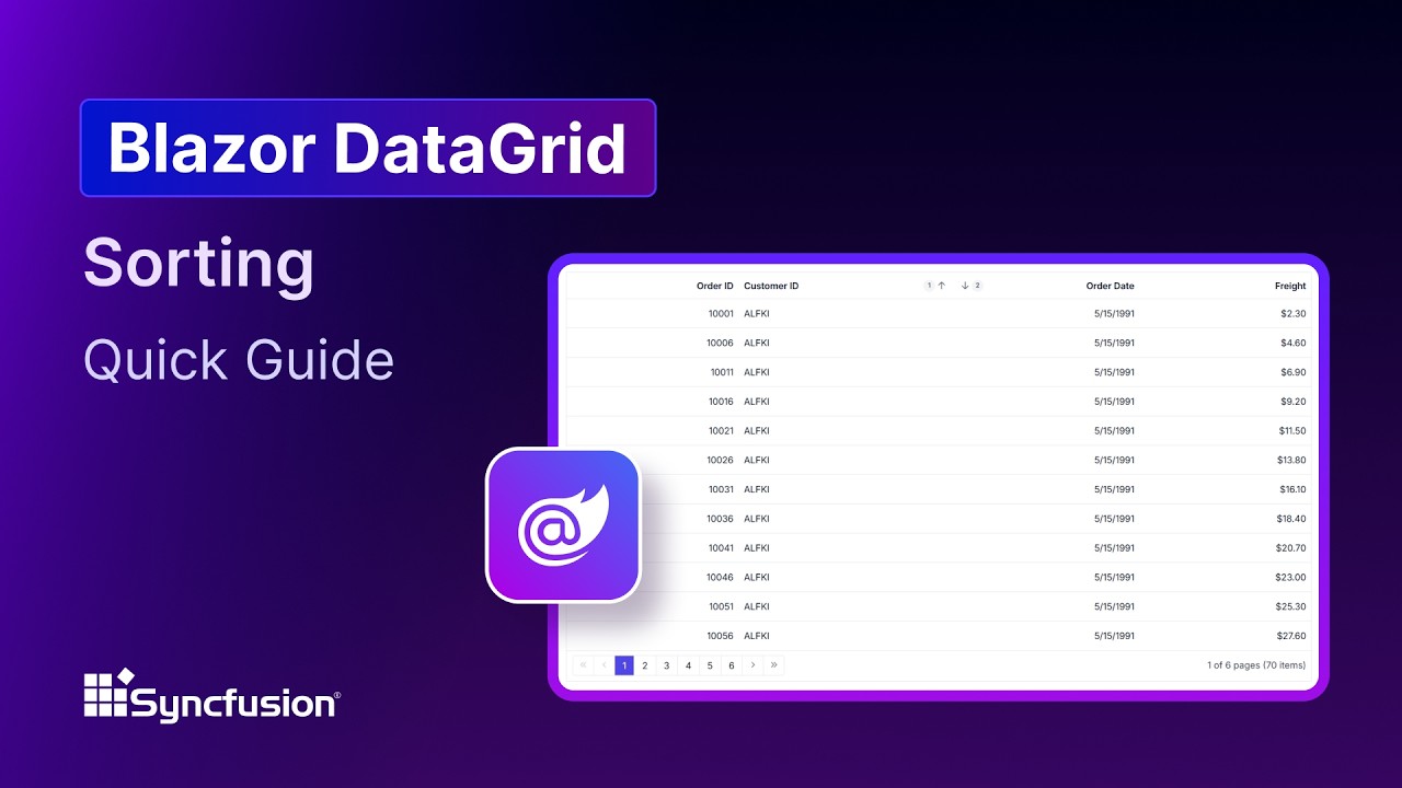 Blazor-DataGrid-Sorting-Feature-Walkthrough
