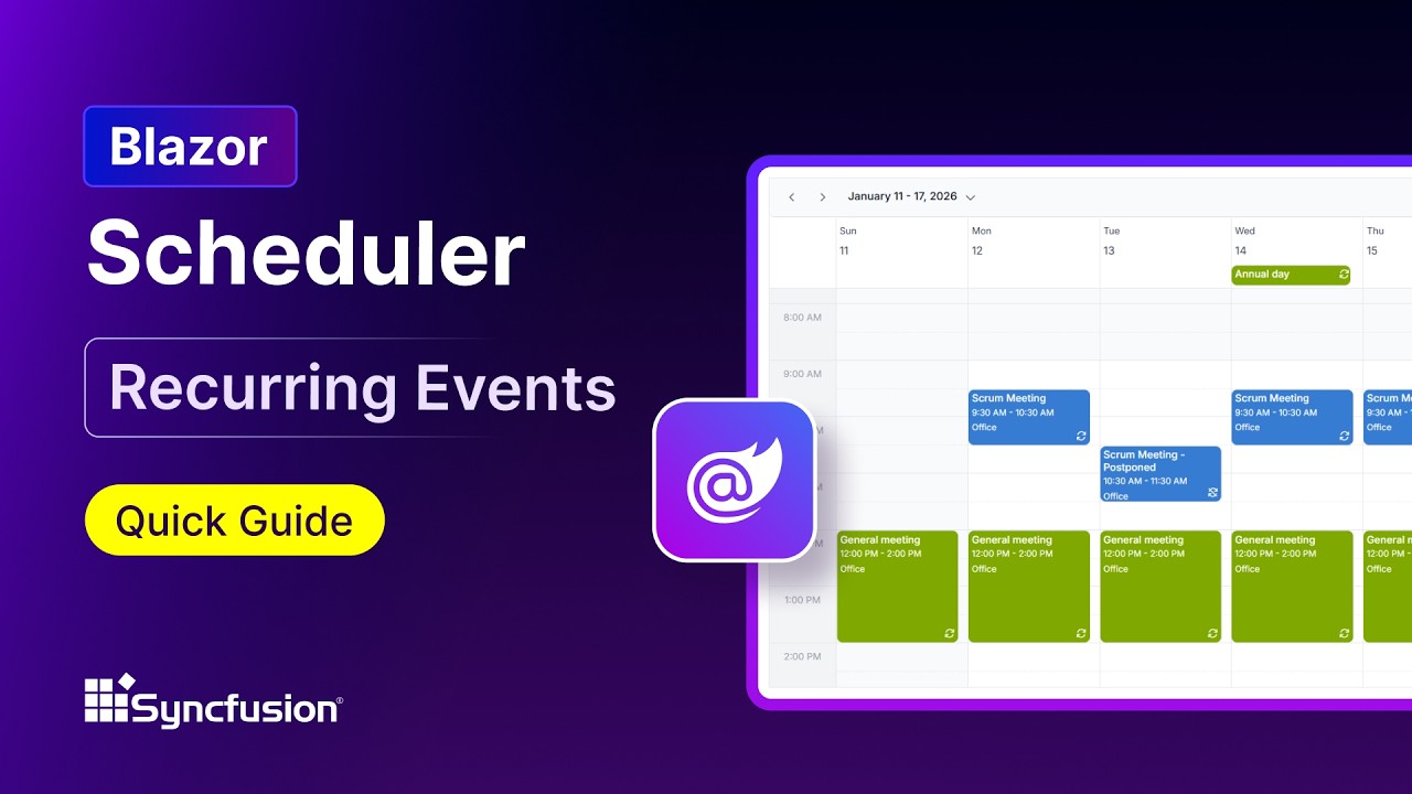 Blazor-Scheduler-Recurring-Events-Feature-Walkthrough