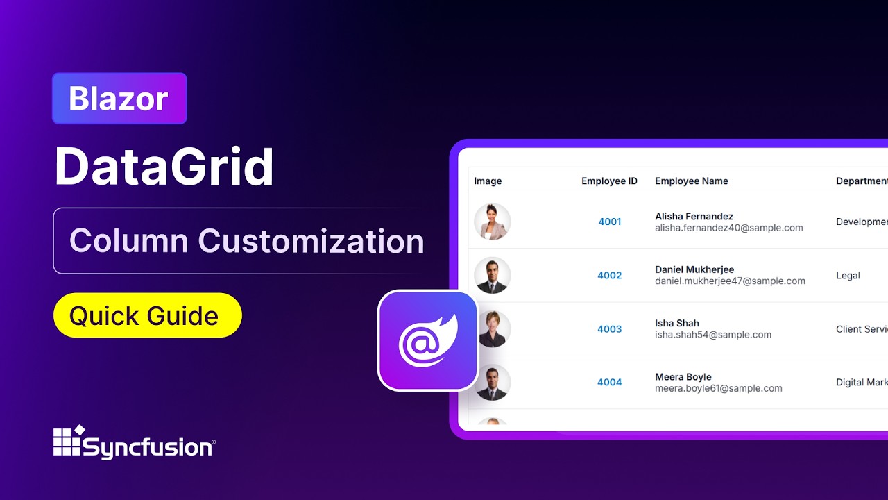 Blazor-DataGrid-Column-Customization-Feature-Walkthrough
