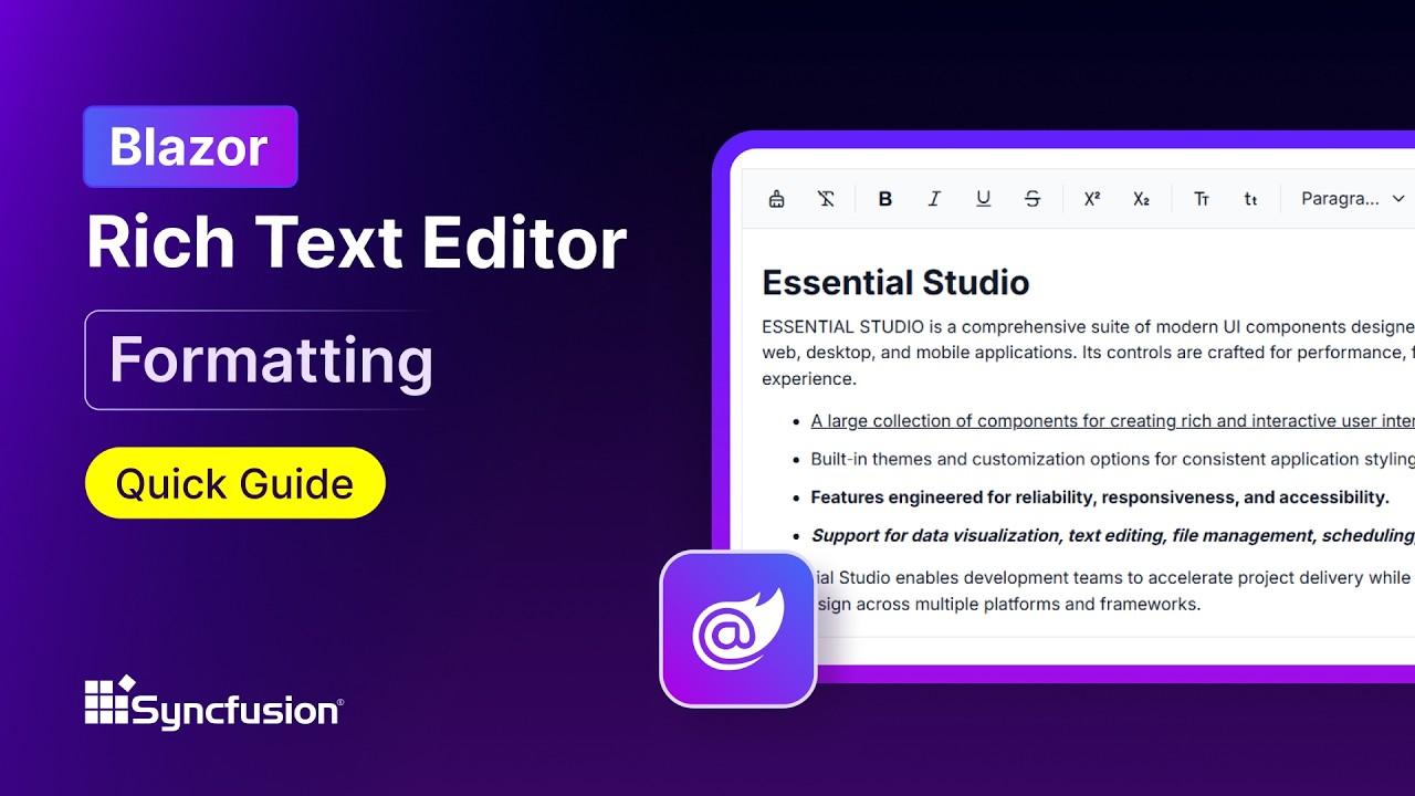 Blazor-Rich-Text-Editor-Formatting-Feature-Walkthrough