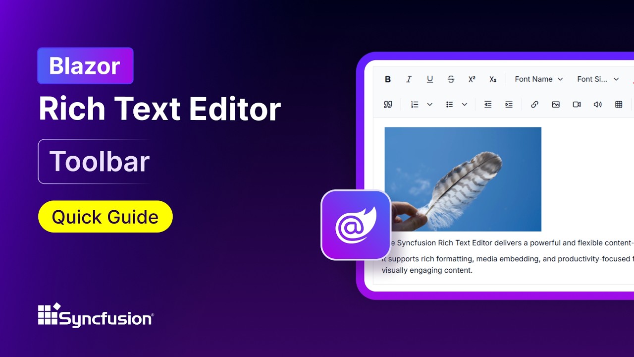 Blazor-Rich-Text-Editor-Toolbar-Feature-Walkthrough