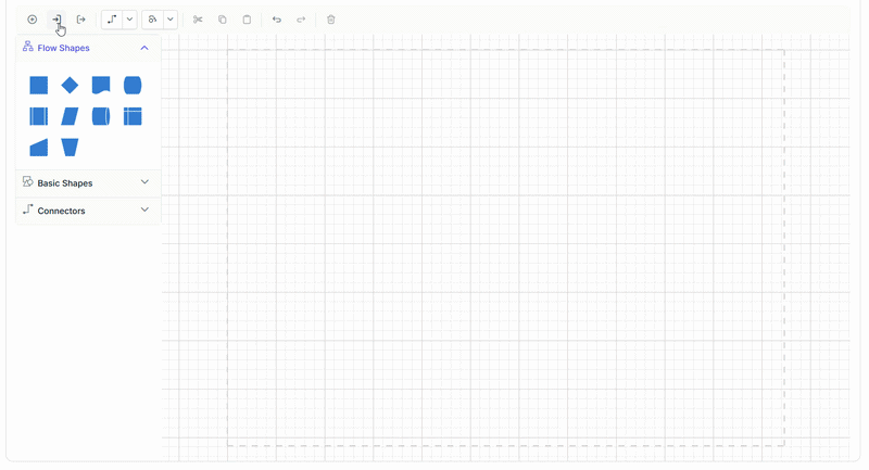 Visio importing in the ASP.NET Core Diagram