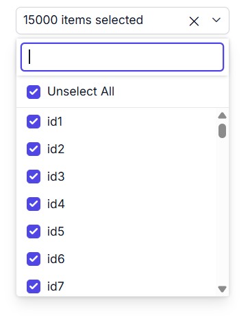 ASP.NET MVC MultiSelect Summary Tag Template