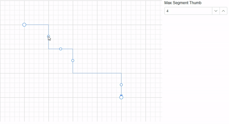 Restrict segment thumb addition